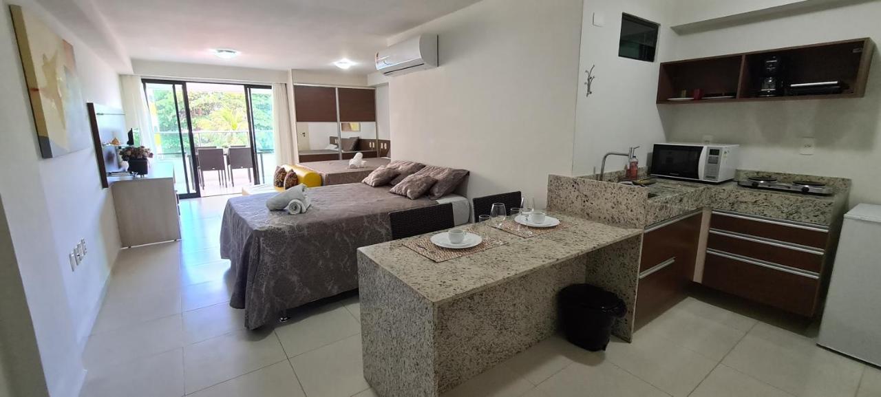 Tabatinga Residence Flat Beira Mar Conde  Eksteriør bilde