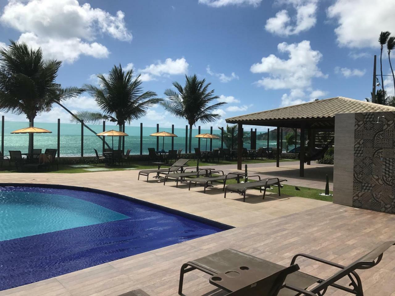 Tabatinga Residence Flat Beira Mar Conde  Eksteriør bilde